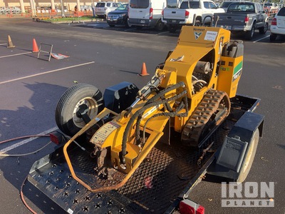 2021 Vermeer SC30TX Walk Behind Stump Grinder w/2021 Vermeer TLR33 Trailer