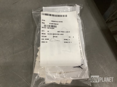 (33) Teledyne Controls 839324-4 Indicator Light Filters