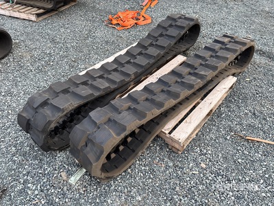 Kitsu 320 x 86 x 52 D Block Pattern Rubber جنازير