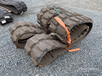 Kitsu 400 x 72.5W x72 D Block Pattern Rubber جنازير