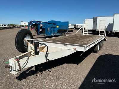 2001 Fleming Trailer FD822-9 22 ft T/A Remorque pour équipement