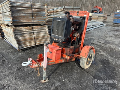 Trailer-Mounted Water Pump