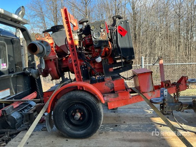 Trailer-Mounted Bomba de agua