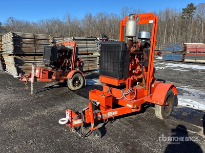 2017 Godwin CD150M Trailer-Mounted Water Pump