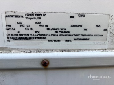 2007 Play-Mor Travel Trailer