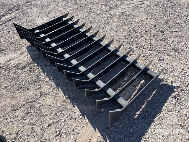 Kit Containers QT-RR-70 70 in Skid Steer Landscape Rake (Unused ...