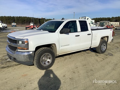 2018 Chevrolet Silverado 1500 4x4 Extended Cab Pickup