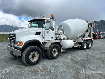 2005 Mack CV713 10x4 Twin-Steer Mixer Truck