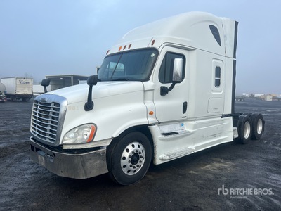 2014 Freightliner Cascadia 125 6x4 T/A Sleeper Truck Tractor