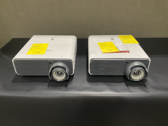(2) Canon WUX450ST Data Projectors