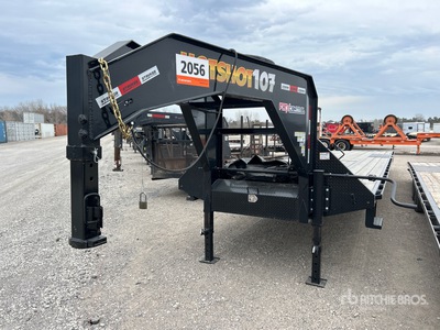 2025 ASND 40 ft T/A Gooseneck Apparatuur aanhangwagen