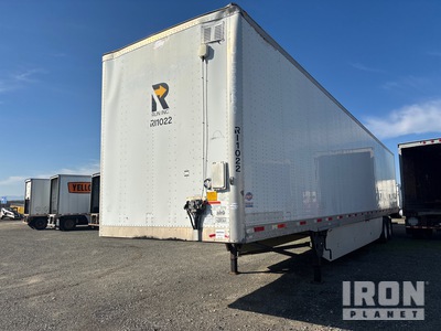 2017 Utility 4000D-X 53 ft x 102 in T/A Van Trailer