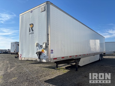 2017 Utility 4000D-X 53 ft x 102 in T/A Van Trailer