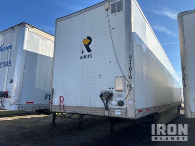 2017 Utility 4000D-X 53 ft x 102 in T/A Van Trailer