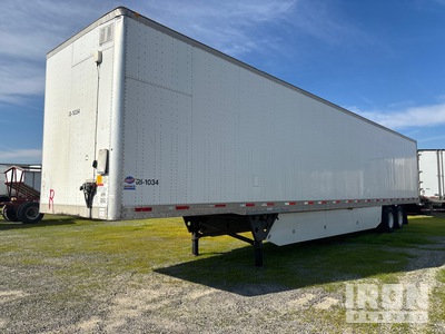 2017 Utility 4000D-X 53 ft x 102 in T/A Van Trailer