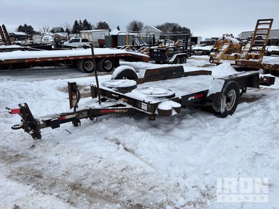 2000 Intercon 16 ft T/A Tilt Deck Trailer