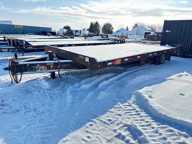 1996 Contrail 24 ft T/A Equipment Trailer