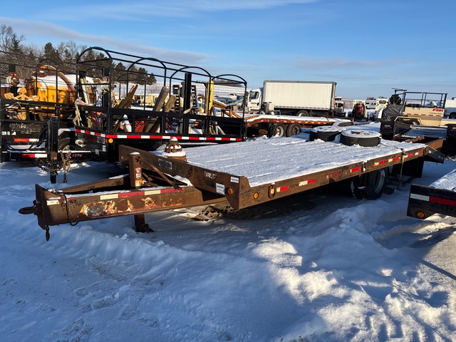 1996 Contrail C-20 24 ft T/A Equipment Trailer