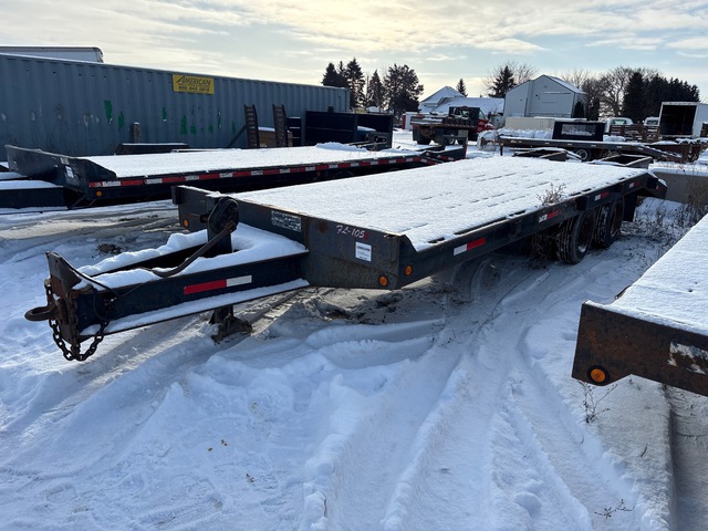 1993 Towmaster 24 ft T/A Equipment Trailer