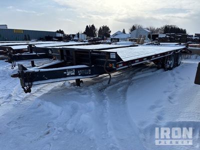 1995 C Z Engineering 25 ft T/A Equipment Trailer