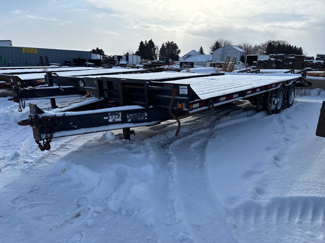 1995 C Z Engineering 25 ft T/A Equipment Trailer