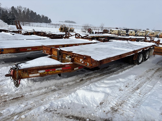 2002 Holden HCZ20KT 25 ft T/A Equipment Trailer