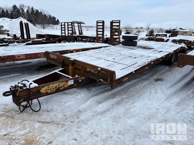 2014 Econoline DP1227DA 27 ft T/A Equipment Trailer