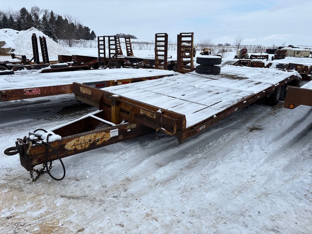 2014 Econoline DP1227DA 27 ft T/A Equipment Trailer