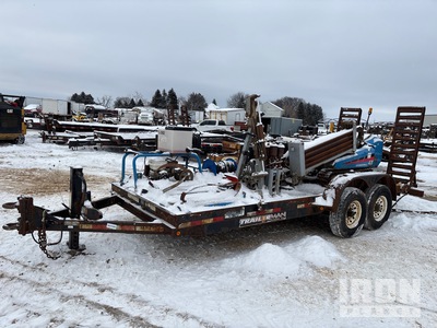 2015 TT Technologies DRI-U-10001 Directional Drill w/2015 TrailerMan SST7018N12 Trailer