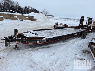 2018 Felling 23 ft T/A Equipment Trailer