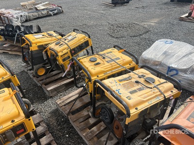 Quantity of (4) Portable Generator Set (Inoperable)
