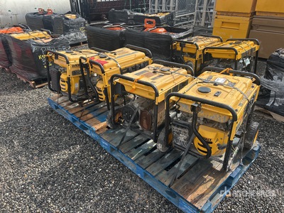 Quantity of (4) Portable Generator Set (Inoperable)