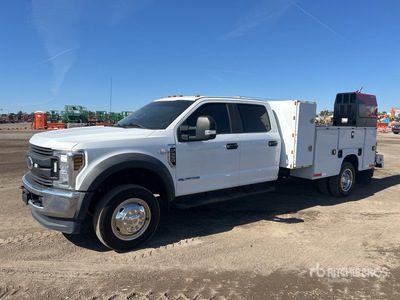 2019 Ford F-550 4x4 Crew Cab Camion de service
