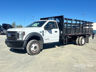 2018 Ford F-550 XL 4x2 Platte vrachtwagen