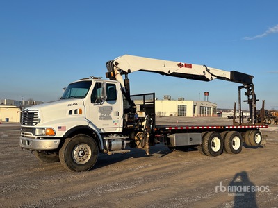 IMT 28562 7700 lb Articulated Boom on 2007 Sterling L9500 6x4 Boom Truck