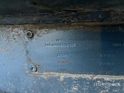 1995 Aspen HG65-5 65 ton Tri/A Removable Gooseneck Lowboy Trailer