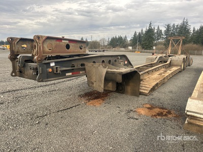1995 Aspen HG65-5 65 ton Tri/A Removable Gooseneck Lowboy Trailer