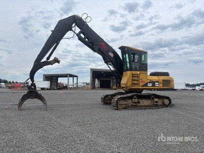 2007 Cat 330DFMLL Heel Boom Log Loader
