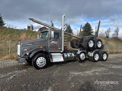 2022 Kenworth T800 8x4 Combination Autocarro trasporto tronchi
