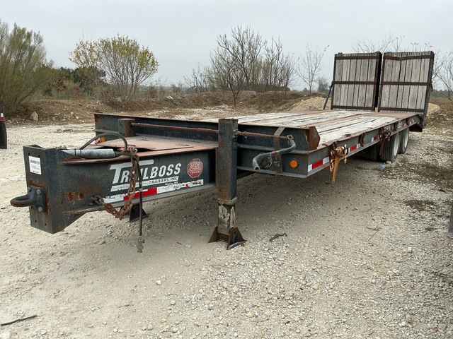 2016 Trailboss 28 ft T/A Equipment Trailer