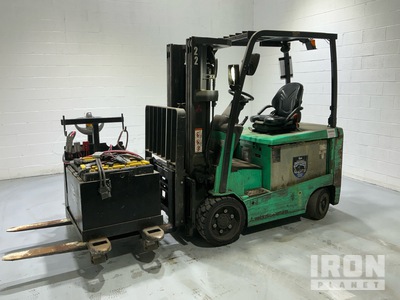 2018 Mitsubishi FBC30N2 6000 lb Electric Forklift