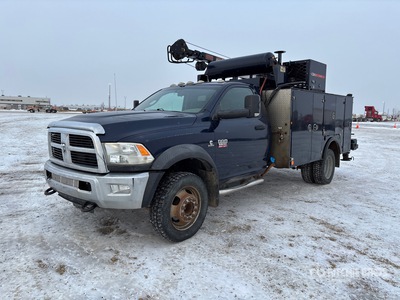2012 Ram 5500 4x4 شاحنة خدمة