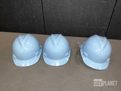 (470) MSA V-Gard Hard Hats
