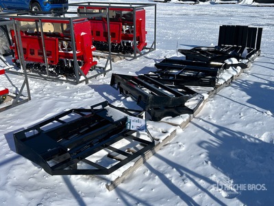 Quantity of (8) 2025 Mower King SAII100 48 in Horquillas para minicargadora (Unused)