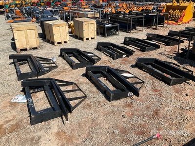 Quantity of (6) 2026 Mower King SA 48 in Skid Steer Forks (Unused)