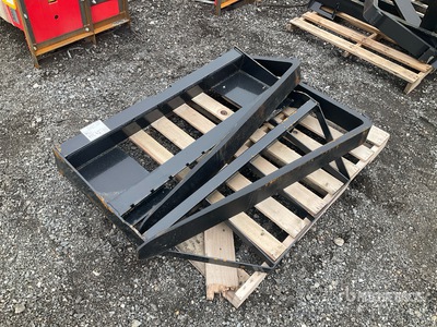 Quantity of (10) 2026 Mower King SAII100 48 in Skid Steer Forks (Unused)