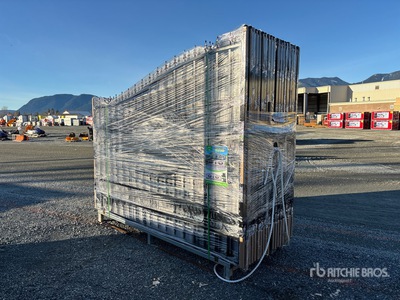 Quantity of (10) Suihe 20 ft x 8 ft Wrought Iron Bi-Parting ドライブウェイ ゲート (Unused)