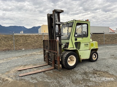 1993 Clark C500-YS80 8000 lb Cushion Tire Forklift