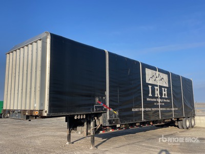 48 ft T/A Step Deck Curtain Side Trailer