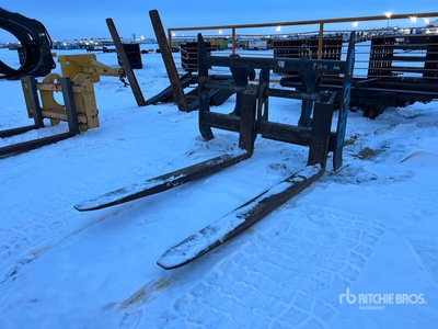 Paladin 72 in Q/C Forche per pala gommata - Fits Komatsu WA270-7